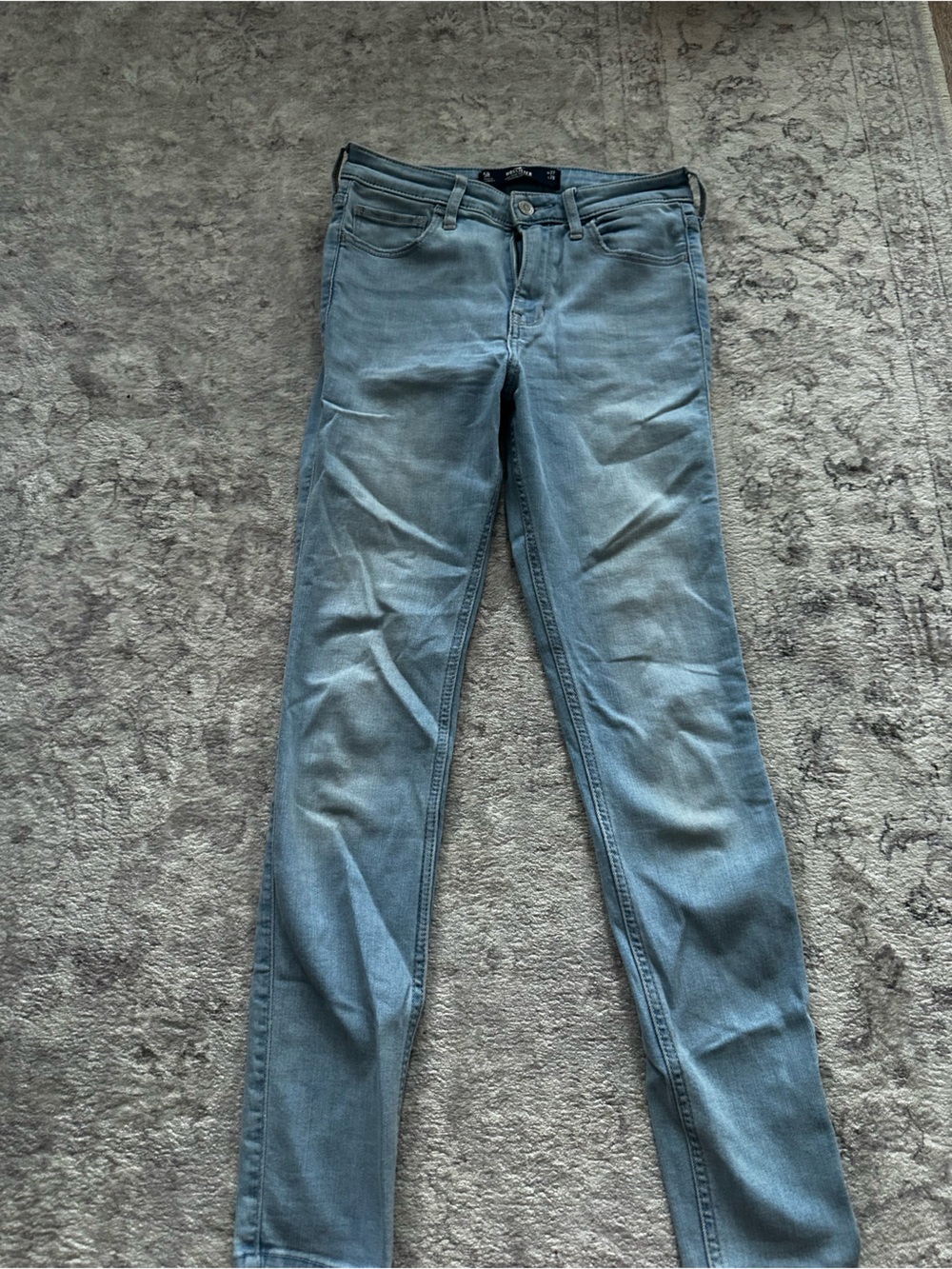 Hollister Light Blue Denim Skinny Jeans
